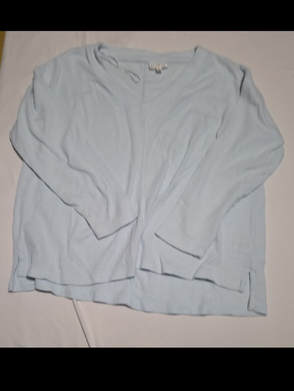 Wonderly Women's XL blue long sleeve top #14